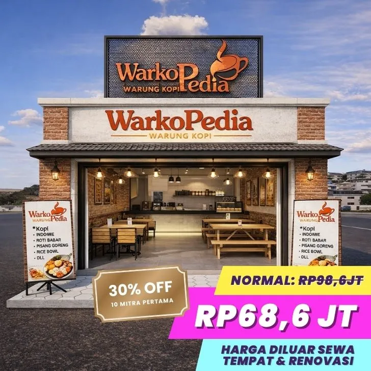 Franchise Warkop Warkopedia: Waralaba Kemitraaan Warung Kopi